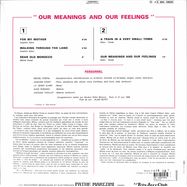 Back View : Michel Portal - OUR MEANINGS AND OUR FEELINGS (LP) - Le Tres Jazz Club / 05244761