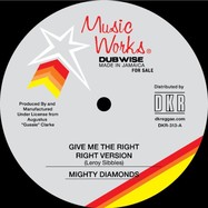Back View : Mighty Diamonds - GIVE ME THE RIGHT - Music Works / DKR-313