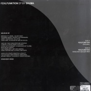 Back View : Shuma - FEHLFUNKTION EP - Two B Music / 2b002
