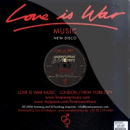 Back View : Super Sonic Lovers - PINERO / DISASTER - Love Is War Music / liwm004