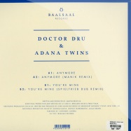 Back View : Doctor Dru & Adana Twins - ANYMORE EP - Baalsaal / BSR007