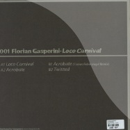 Back View : Florian Gasperini - LOCO CARNIVAL - Collage Recordings / CLG0016