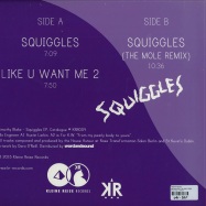 Back View : Timothy Blake - SQUIGGLES EP (THE MOLE REMIX) - Kleine Reise / KRR004