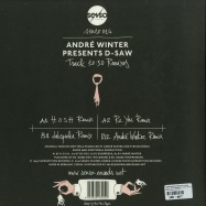 Back View : Andre Winter presents D-Saw - TRACK 10:30 - REMIXES ( H.O.S.H., RE.YOU, DUBSPEEKA) - Senso Sounds / Senso014