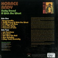 Back View : Horace Andy - NATTY DREAD A WEH SHE WENT (LP) - Kingston Sounds / KSLP070