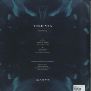 Back View : Visonia - FAKE WINGS (COLOURED VINYL LP) - Waste Editions / W05