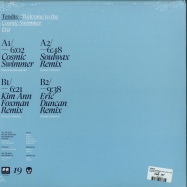 Back View : Tendts - COSMIC SWIMMER (SOULWAX / KIM ANN FOXMAN / ERIC DUNCAN REMIXES) - Public Release / PR19