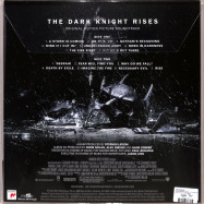 Back View : Hans Zimmer - THE DARK KNIGHT RISES O.S.T. (LTD SILVER & BLACK 180G LP) - Music On Vinyl / MOVATM295