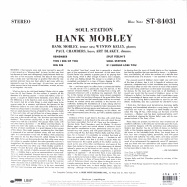 Back View : Hank Mobley - SOUL STATION (180G LP) - Blue Note / 0746554