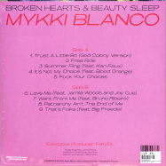 Back View : Mykki Blanco - BROKEN HEARTS & BEAUTY SLEEP (LP, PURPLE COLOURED VINYL) - Pias / Transgressive / 39227671 / TRANS 522X