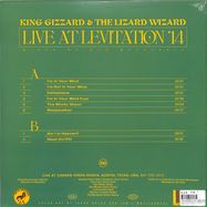 Back View : King Gizzard & The Lizard Wizard - LIVE AT LEVITATION 14 (GREEN VINYL LP)  - Diggers Factory / KGLWLL14