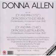 Back View : Donna Allen - JOY AND PAIN (DR PACKER REMIXES) - High Fashion Music / MS 525