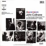 Back View : John Coltrane - ASCENSION (BACK TO BLACK LTD. ED. LP) - Impulse / 5362684