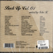 Back View : V/A mixed by Sebo K - BACK UP VOL. 1 (CD) - Mobileecd002