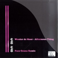 Back View : Wouter De Moor - AFTERNOON THING EP (10inch) - Bla Bla / bla002ltd