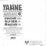 Back View : Yakine - La Maissade EP - Supplement Facts / SFR016