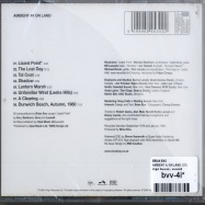 Back View : Brian Eno - AMBIENT 4 - ON LAND (CD) - Virgin Records / enocdx8