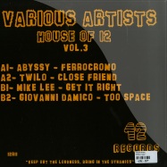 Back View : Various Artists - HOUSE OF 12 VOL.3 - 12 Records / 12R11