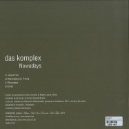 Back View : Das Komplex - NOWADAYS - Father & Son Records & Tapes / FASRAT 002
