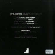 Back View : Kito Jempere - OBJECTS REMIXES EP 2 (140 G VINYL) - Fata Morgana / fmorgana03