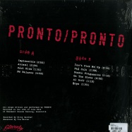 Back View : Pronto - PRONTO (LP) - Slovenly / 702-163lp