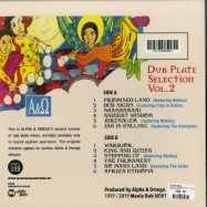 Back View : Alpha & Omega - DUBPLATE SELECTION VOL 2 (LP) (RSD RELEASE) - MANIA DUB / MD011