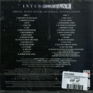 Back View : Hans Zimmer - INTERSTELLAR O.S.T. (EXPANDED VERSION, 2CD) - Sony Classical / 19439796472