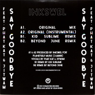 Back View : Inkswel - SAY GOODBYE - Cosmocities Records / CMSR004