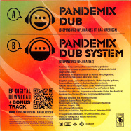 Back View : Pandemix Sound System - SUSPENSIVOS INFLAMABLE (SPLATTERED 7 INCH) - Cosmica Music / COS007