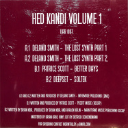 Back View : Delano Smith, Patrice Scott, Deepset - HED KANDI VOLUME 1 - Upstairs Asylum Recordings / UAR007