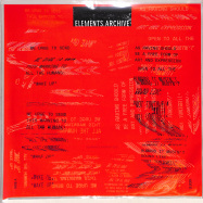 Back View : Elements.Archive - ELEMENTS.ARCHIVE 002 (CLEAR RED 180G VINYL) - Elements.Archive / E.A-002