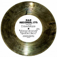 Back View : Dave Maze - MOOG GROOVE (COLOURED, ONE SIDED VINYL) - De Records / DE007