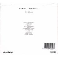 Back View : Franck Vigroux - ATONAL (CD) - Aesthetical / AES004CD