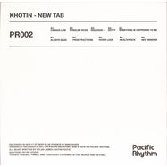 Back View : Khotin - NEW TAB (LP) - Pacific Rhythm / PR002