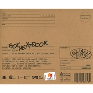 Back View : Boynextdoor - WHY..(LETTER VER.) (CD) - Interscope / 2253858