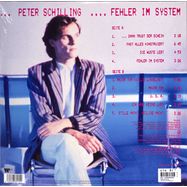 Back View : Peter Schilling - FEHLER IM SYSTEM (LP) - Warner Music International / 9029660255