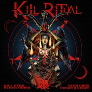 Back View : Kill Ritual - KILL STAR BLACK MARK DEAD HAND PIERCED HEART (LP) ((LTD. BLACK VINYL)) - Massacre / MASL 1275