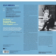 Back View : Haendel,Ido/Berglund,Paavo/BOSO / Jean Sibelius - VIOLINKONZERT,2 SERENADEN (LP) - WARNER CLASSICS / 9029673381