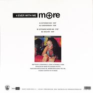 Back View : More - 4 EVER WITH ME - Blanco Y Negro / BYN042