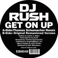 Back View : Dj Rush - GET ON UP (LTD PICTURE DISC) - Electric Ballroom / EBM049