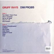 Back View : Gruff Rhys - DIM PROBS (ORANGE LP) - Rock Action Records / ROCKACT170LPX