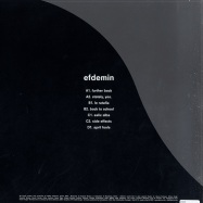Back View : Efdemin - UNTITLED (2LP) - DIAL LP 010