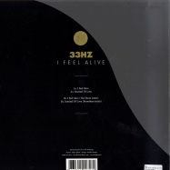 Back View : 33Hz - I FEEL ALIVE / SENTINEL OF LOVE (BOOMBASS - CASSIUS& THE SHOES REMIX) - Fool House/ FHEP002