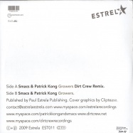 Back View : Smacs & Patrick Kong - GROWERS (DIRT CREW RMX) - Estrela / est011