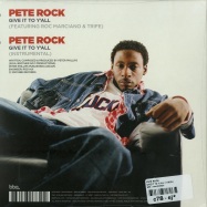 Back View : Pete Rock - GIVE IT TO Y ALL (7 INCH) - BBE Records / BBE364SLP1