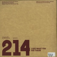 Back View : 214 - I SEE WHAT YOU DID THERE - Shipwrec / SSPS3