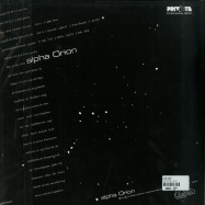 Back View : Alpha Orion  - ALPHA ORION  - Private Records / 369.051