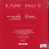 Back View : B Funk feat Sally O - WHO, WHAT, WHERE, WHEN & WHY (LIMITED 12 INCH) - Best Italy / BST-X057