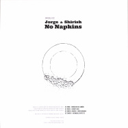 Back View : Jorge & Shirish - NO NAPKINS - Doodle / DDL-02