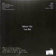 Back View : Bolver Yin - LUZ BEL (LP+MP3) - Efficient Space / ES016